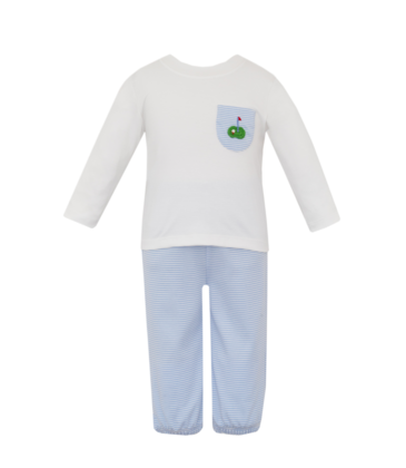 Petit Bebe Petit Bebe Golf Pocket Pant Set