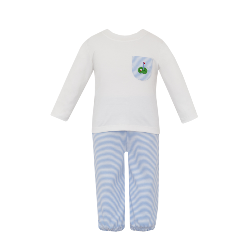 Petit Bebe Petit Bebe Golf Pocket Pant Set