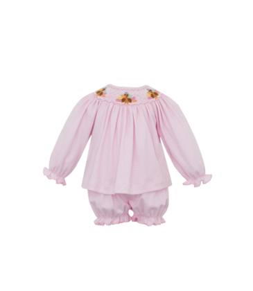 Petit Bebe Petit Bebe Turkey Bishop Bloomer Set