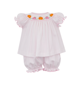 Petit Bebe Petit Bebe Pumpkins Bishop Bloomer Set