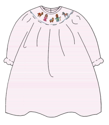 Petit Bebe Petit Bebe Nativity Bishop Dress