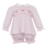 Petit Bebe Petit Bebe Santa Face Bloomer Set