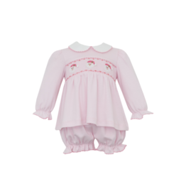 Petit Bebe Petit Bebe Santa Face Bloomer Set