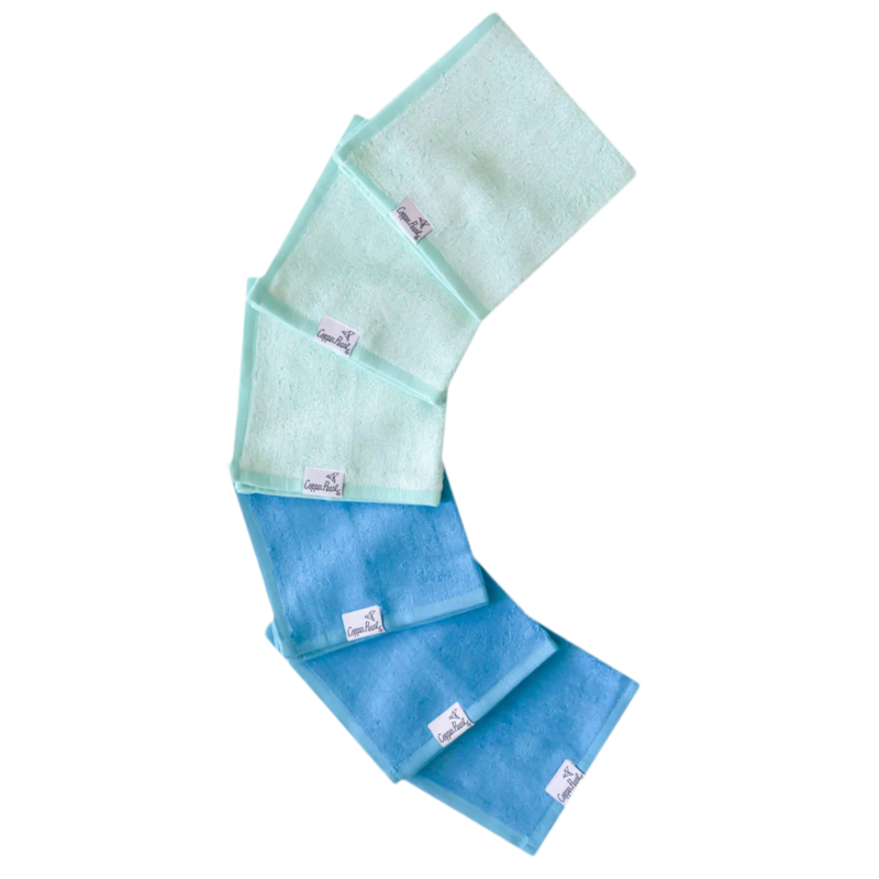 Copper Pearl Copper Pearl Finn Bamboo Washcloths (6-Pack)