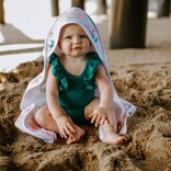 Copper Pearl Copper Pearl Bloom Knit Hooded Towel