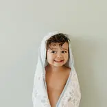 Copper Pearl Copper Pearl Rex Knit Hooded Towel