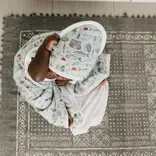 Copper Pearl Copper Pearl Trout Knit Hooded Towel