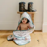 Copper Pearl Copper Pearl Cheyenne Knit Hooded Towel