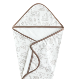 Copper Pearl Copper Pearl Gage Knit Hooded Towel