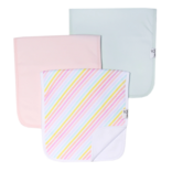 Copper Pearl Copper Pearl Lucky Burp Cloth Set (3-Pack)