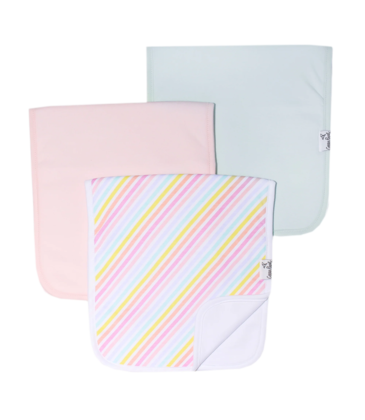 Copper Pearl Copper Pearl Lucky Burp Cloth Set (3-Pack)