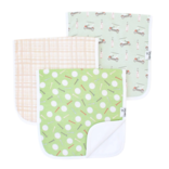 Copper Pearl Copper Pearl Bogey Burp Cloth Set (3-Pack)