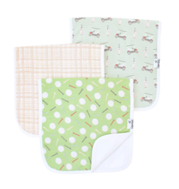 Copper Pearl Copper Pearl Bogey Burp Cloth Set (3-Pack)