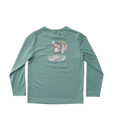 PRODOH Prodoh LS Performance T-Shirt - Frosty Spruce