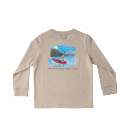 PRODOH Prodoh LS Cotton T-Shirt - Trench Coat Heather