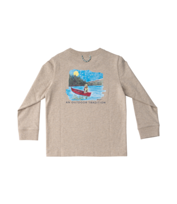 PRODOH Prodoh LS Cotton T-Shirt - Trench Coat Heather