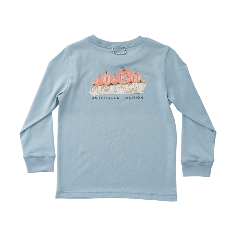 PRODOH Prodoh LS Cotton T-Shirt - Ashley Blue