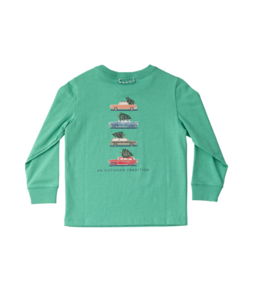 PRODOH Prodoh LS Cotton T-Shirt - Green Spruce