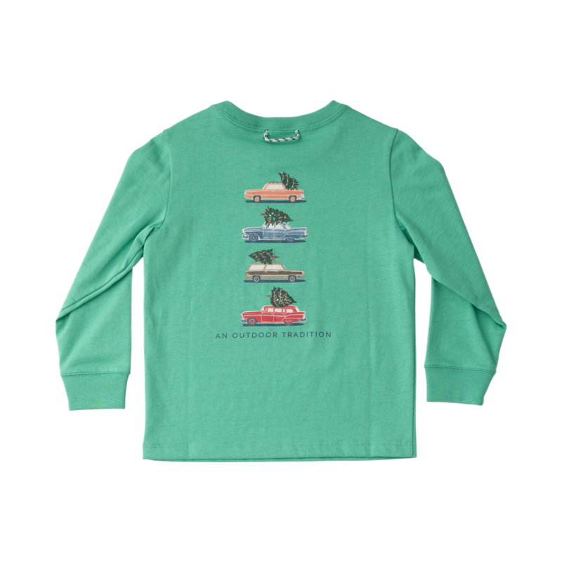 PRODOH Prodoh LS Cotton T-Shirt - Green Spruce