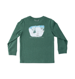 PRODOH Prodoh LS Cotton T-Shirt - Smoke Pine Heather