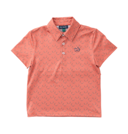 PRODOH Prodoh Performance Polo - Crabapple Antler Print