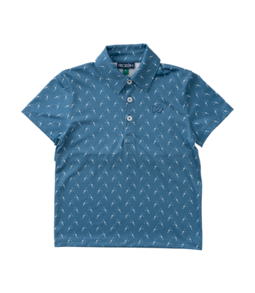 PRODOH Prodoh Performance Polo - Copen Fishing Rod Print