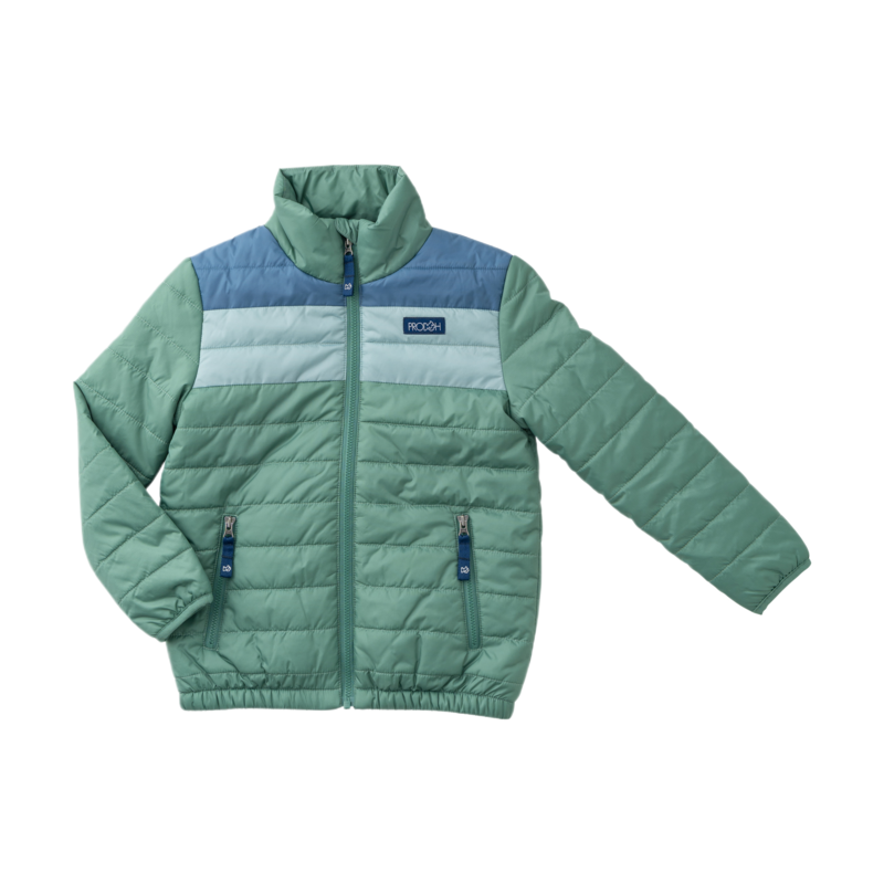 PRODOH Prodoh Puffer Jacket - Frosty Spruce Colorblock