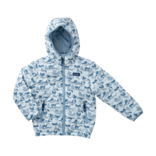 PRODOH Prodoh Hooded Puffer Jacket - Blue Break Point Camo
