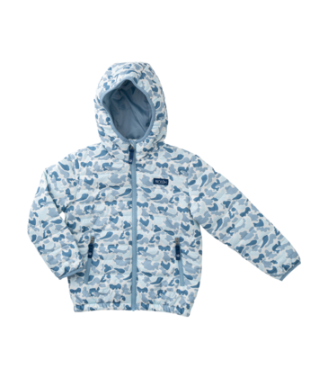 PRODOH Prodoh Hooded Puffer Jacket - Blue Break Point Camo