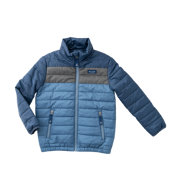 PRODOH Prodoh Puffer Jacket - Dark Denim Colorblock