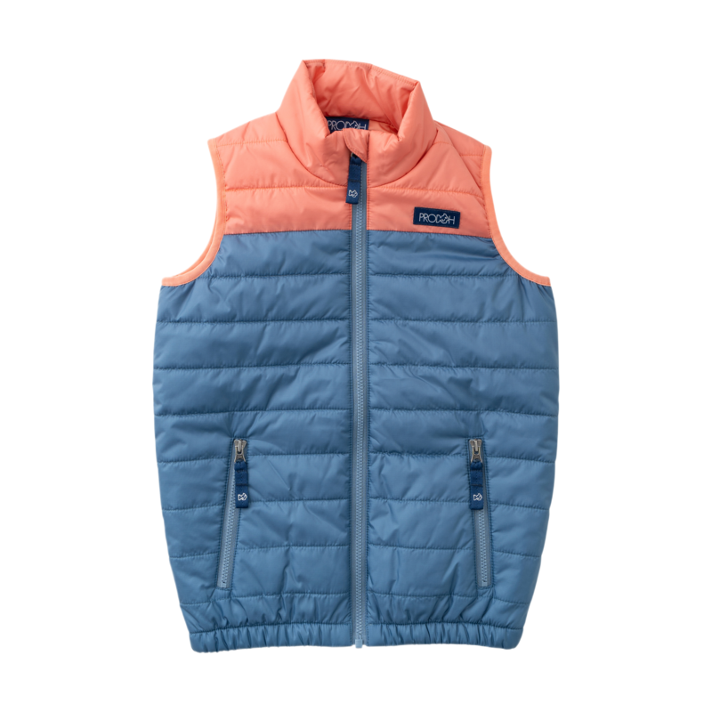 PRODOH Prodoh Puffer Vest - Copen Blue Colorblock
