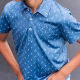 PRODOH Prodoh Performance Polo - Copen Fishing Rod Print