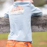 PRODOH Prodoh LS Cotton T-Shirt - Ashley Blue