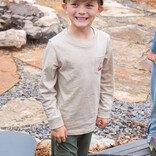 PRODOH Prodoh LS Cotton T-Shirt - Trench Coat Heather