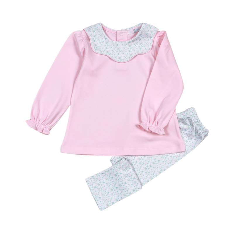 Baby Loren Nicolle Scallop Pant Set