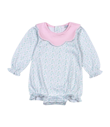 Baby Loren Nicolle Scallop Ruffle Bubble