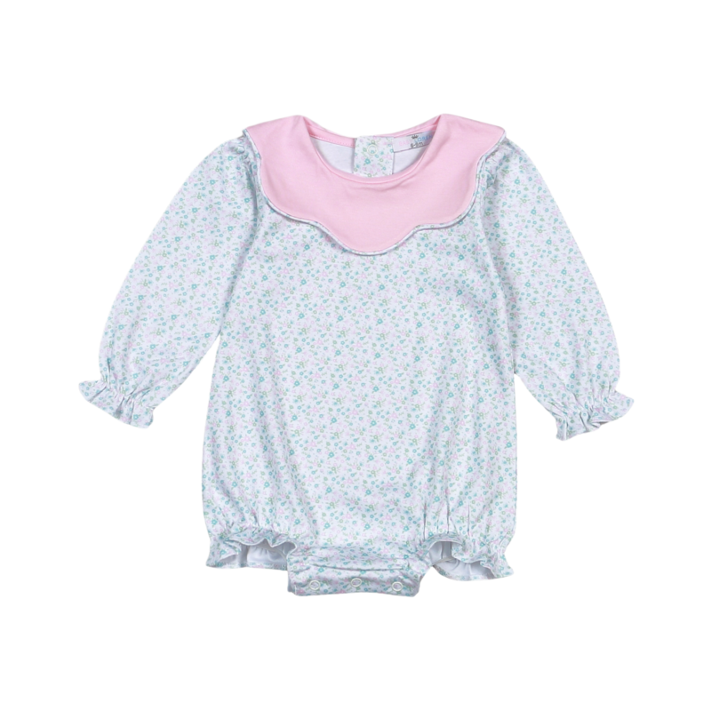 Baby Loren Nicolle Scallop Ruffle Bubble
