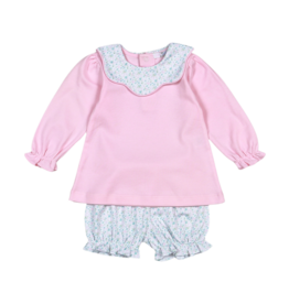 Baby Loren Nicolle Scallop Bloomer Set