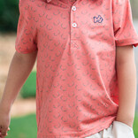 PRODOH Prodoh Performance Polo - Crabapple Antler Print