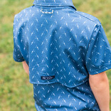 PRODOH Prodoh Performance Polo - Copen Fishing Rod Print