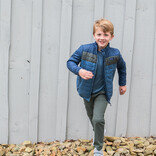 PRODOH Prodoh Puffer Jacket - Dark Denim Colorblock