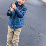 PRODOH Prodoh Puffer Jacket - Dark Denim Colorblock