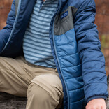 PRODOH Prodoh Puffer Jacket - Dark Denim Colorblock