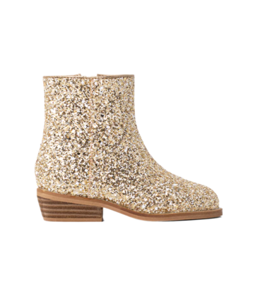 ShuShop ShuShop Vanilla Gold Sparkle Boots