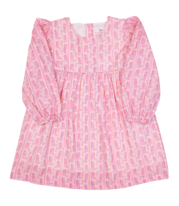 Smockingbird Smockingbird Cowgirl Boots With Gold Lurex Dress