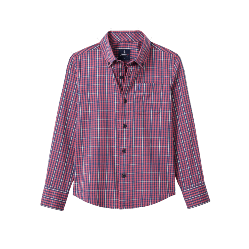 Johnnie-O Kenney Performance Button Down - Lobster