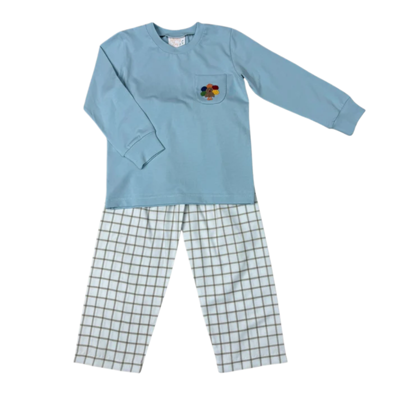 Whimsy Bay Whimsy Bay Turkey Time Pant Set
