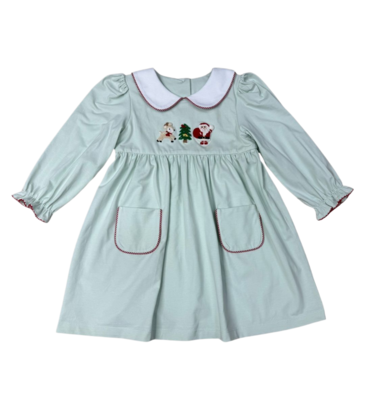 Whimsy Bay Whimsy Bay Christmas Crew Collared Dress