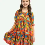 Briton Court Briton Court Tangerine Tango Quinn Dress