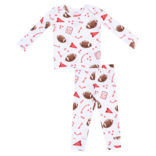 Angel Dear Angel Dear Loungewear Set - Touchdown Time Red
